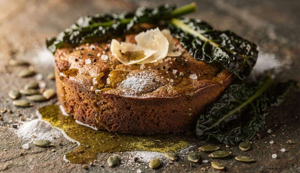 Recette de gâteau salé aux blettes et graines de courge