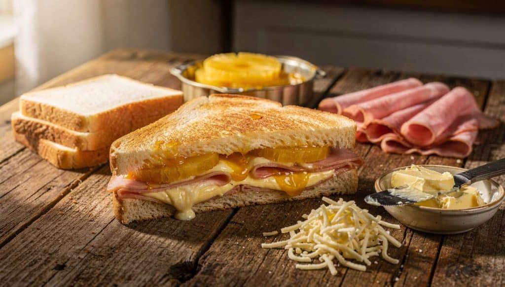 Recette de croque-ananas : un sandwich dƩlicieux et exotique