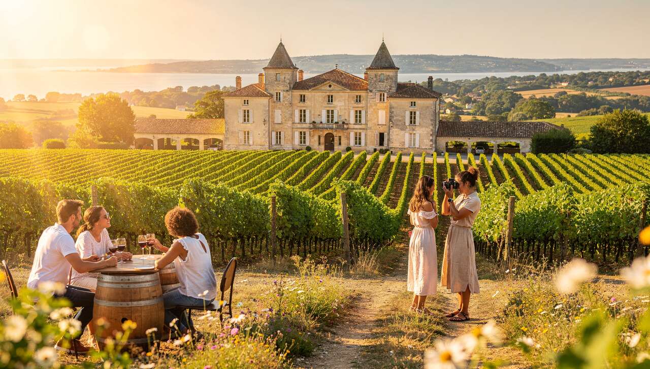 Inspiration mariage coloré en Gironde