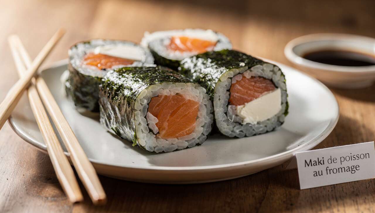 Maki de poisson au fromage : recette gourmande originale