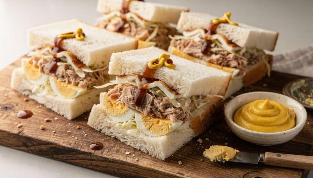 Recette facile des Sando : sandwiches japonais maison