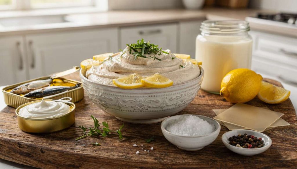 Mousse de sardines au lait : recette savoureuse et facile