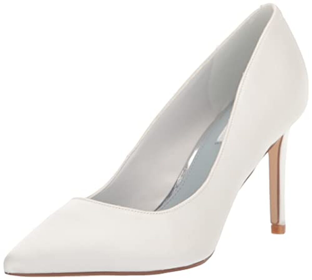 Avis sur les escarpins en satin blanc Nine West modèle Ezra