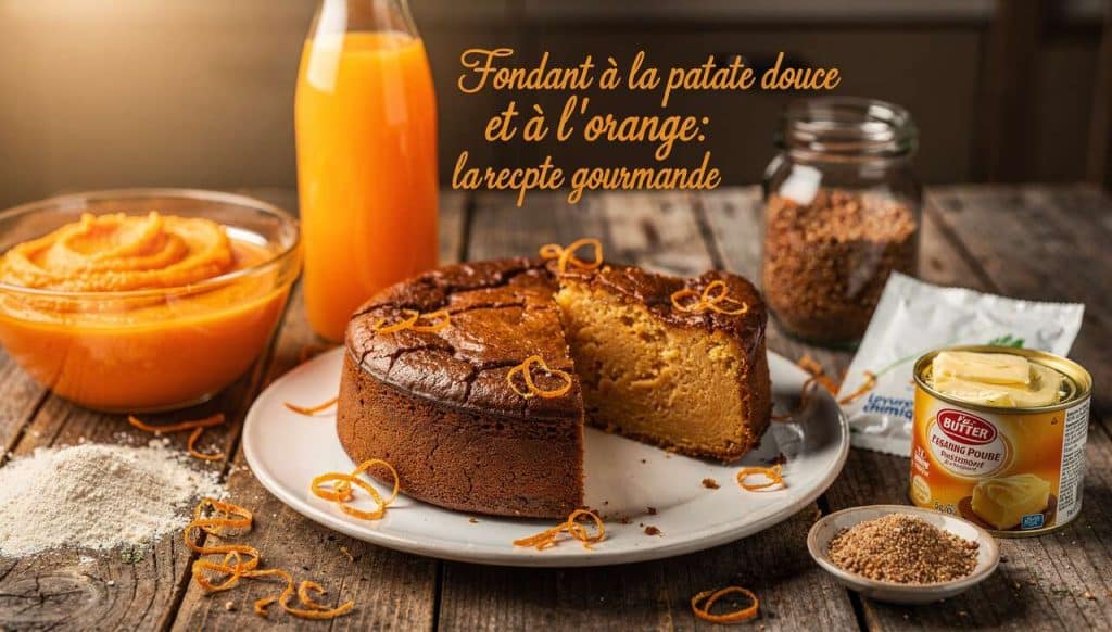 Fondant à la patate douce et à l'orange : la recette gourmande