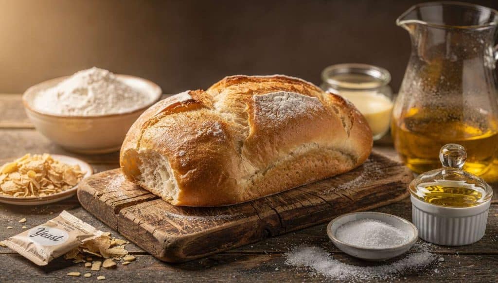 Recette de pain de pommes de terre moelleux