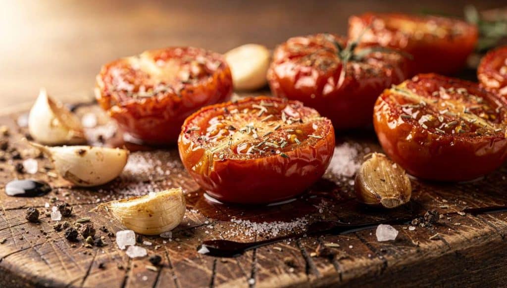 Tomates rôties et confites au four : recette délicieuse