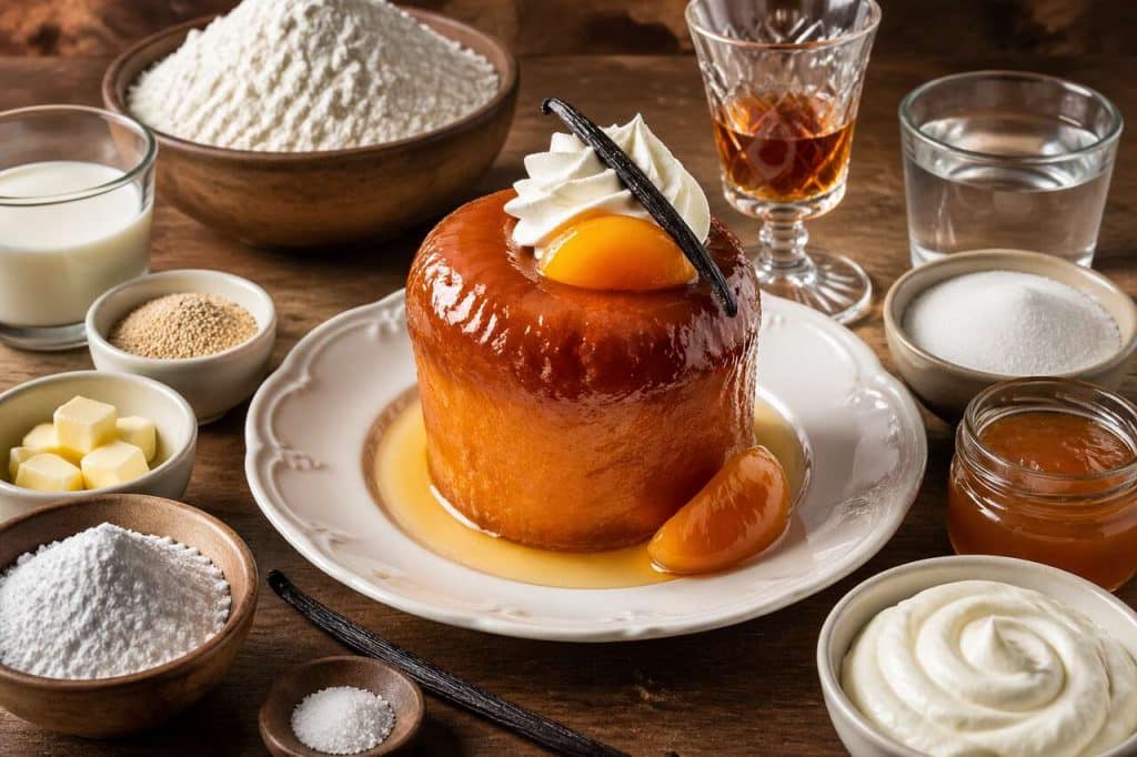 Recette authentique du baba au rhum