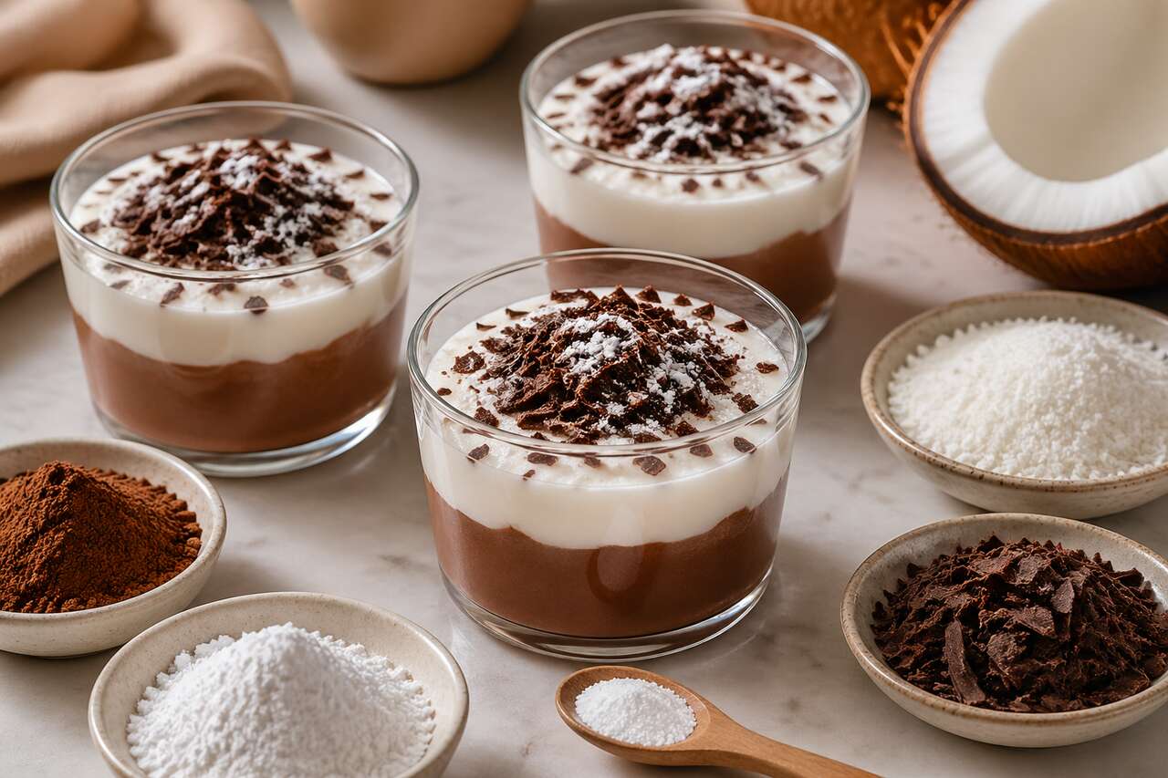 Recette Liégeois Choco-Coco facile et rapide
