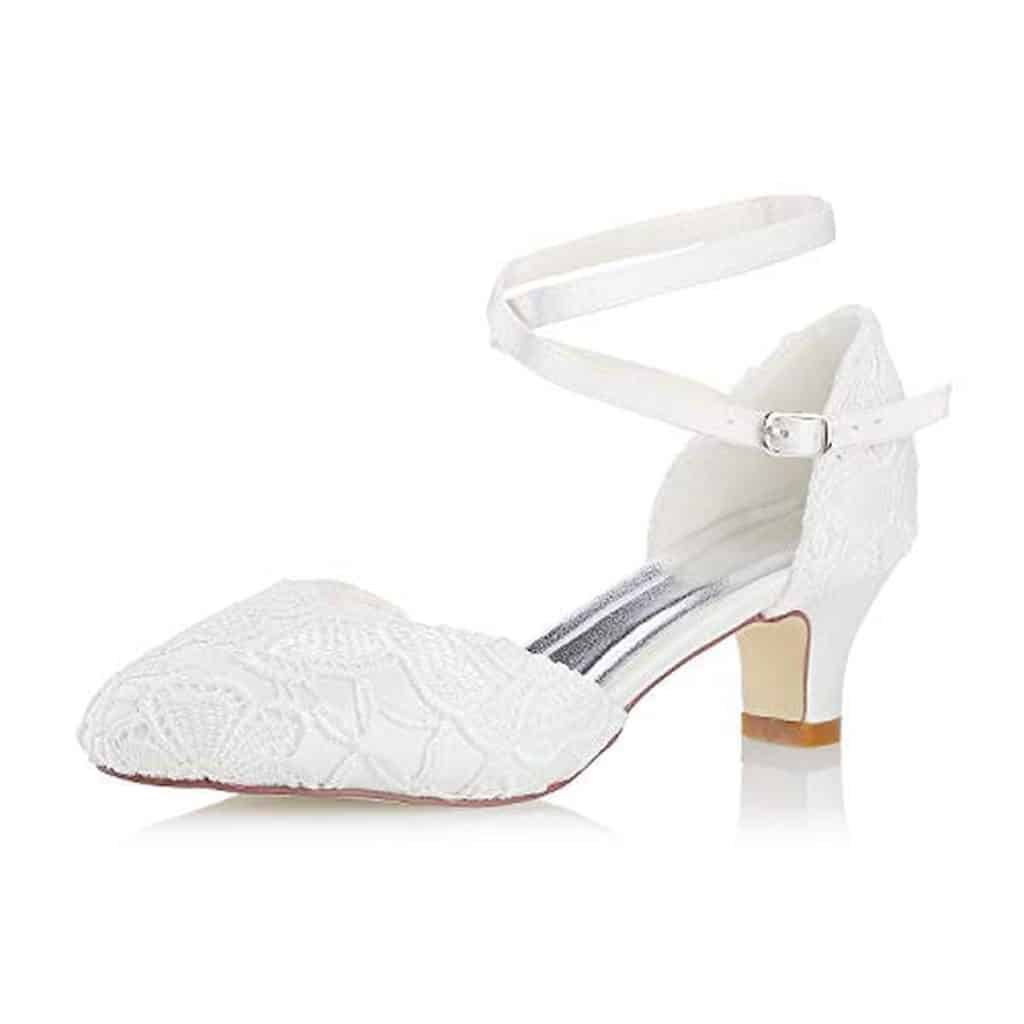 Avis sur les chaussures de mariée Mrs White 00967 : élégance et confort