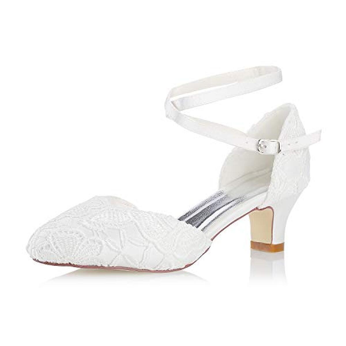 Avis sur les chaussures de mariée Mrs White 00967 : élégance et confort