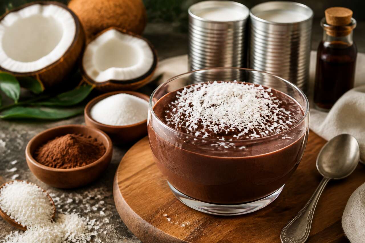 Recette Liégeois Choco-Coco facile et rapide