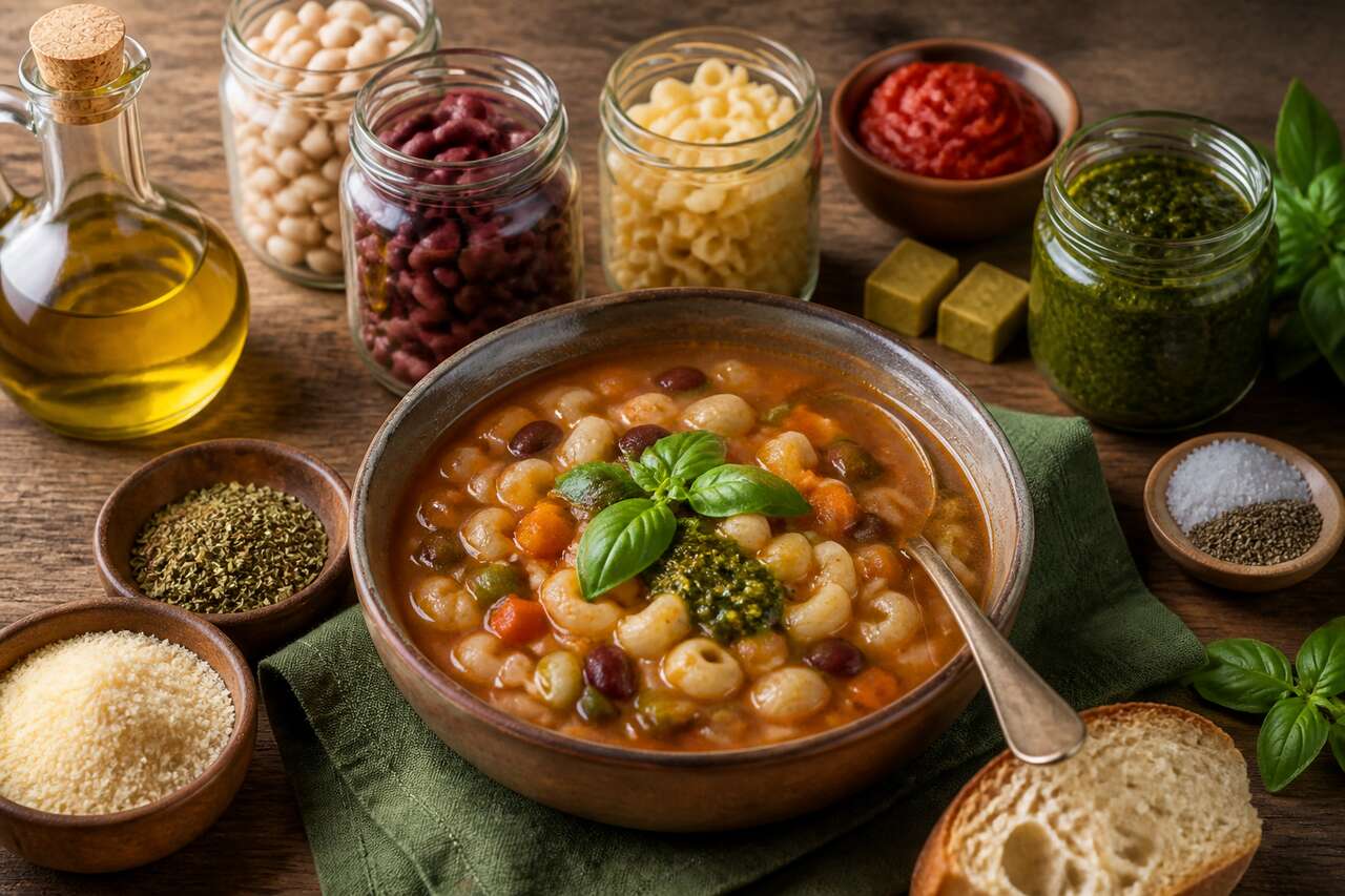 Recette de la traditionnelle soupe au pistou