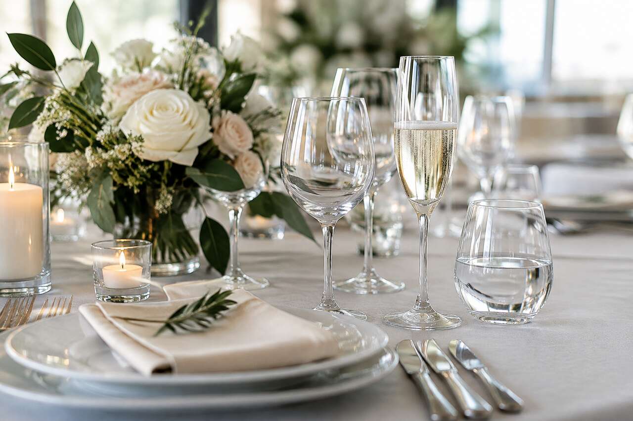 Mariage : quelle verrerie choisir pour une réception réussie